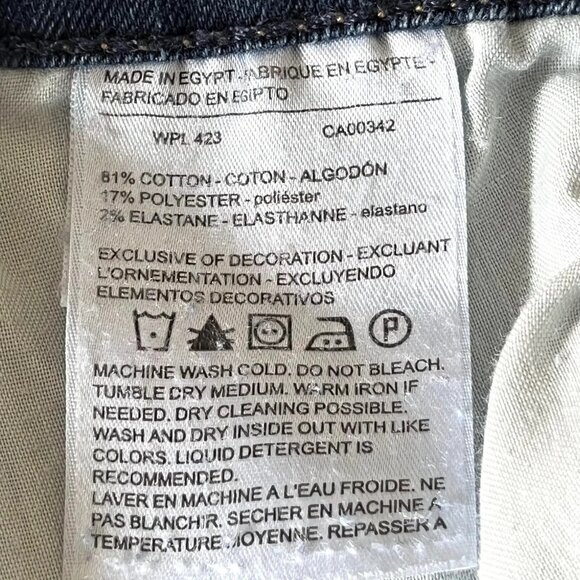 Womens Levi's Signature Curvey Boot Cut Jeans Size 8M - Picture 4 of 5